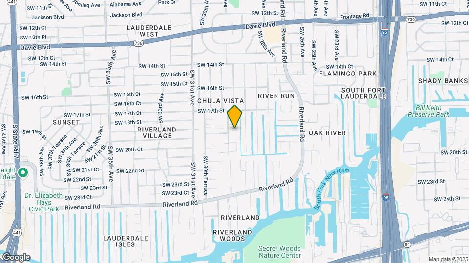 1872 SW 29th Ave Mapa y Detalles de la Ubicación
