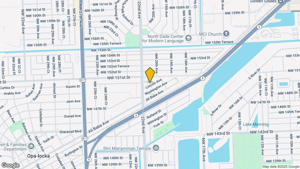 2145 Lincoln Ave Mapa y Detalles de la Ubicación