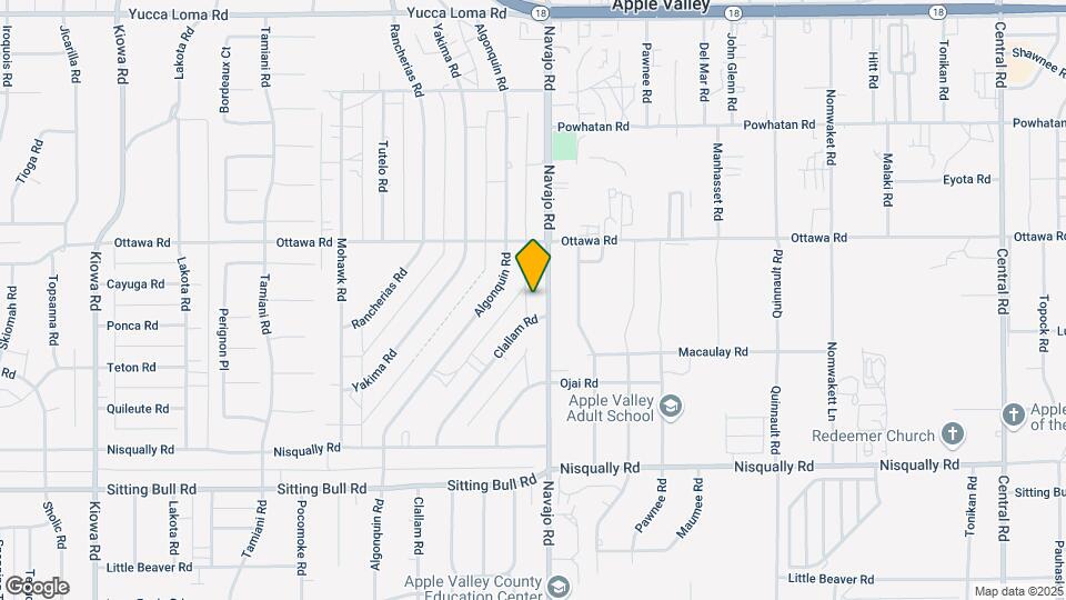 13192 Navajo Rd Map and Location Details
