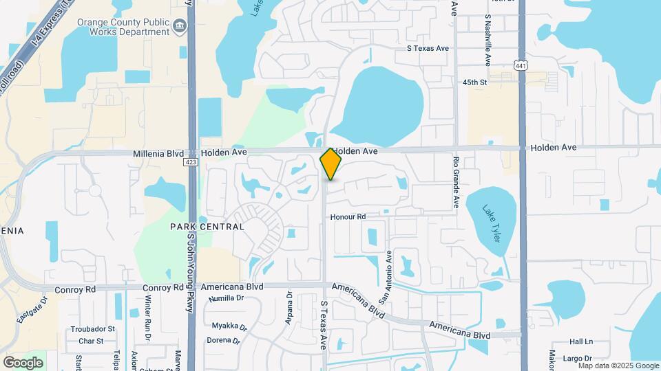 4703 S Texas Ave Map and Location Details