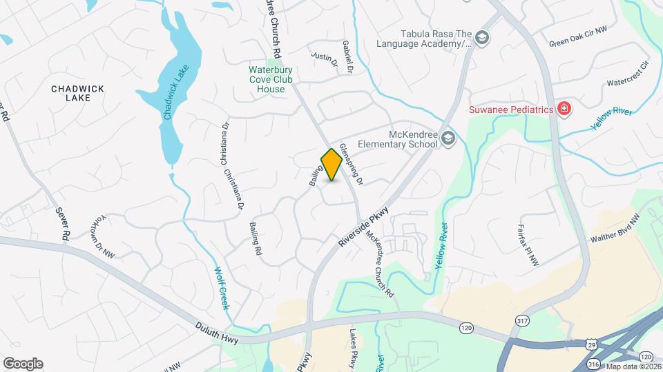 930 Misty Creek Ct Map and Location Details