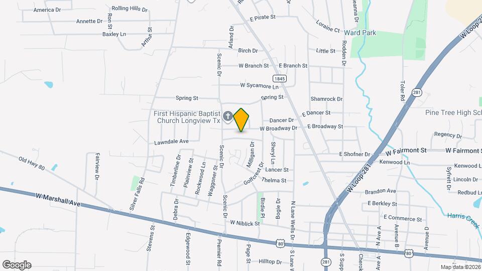 507 Rosedale Dr Map and Location Details