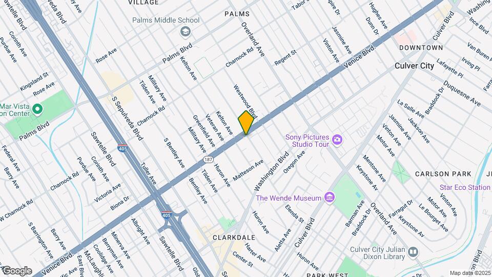 10878 Venice Blvd Mapa y Detalles de la Ubicación