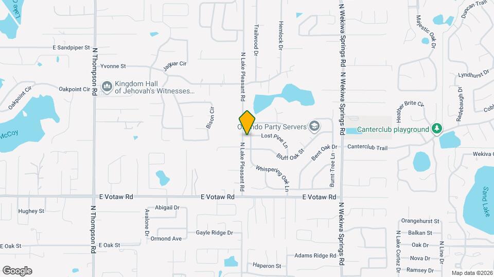 520 Whispering Oak Ln Mapa y Detalles de la Ubicación
