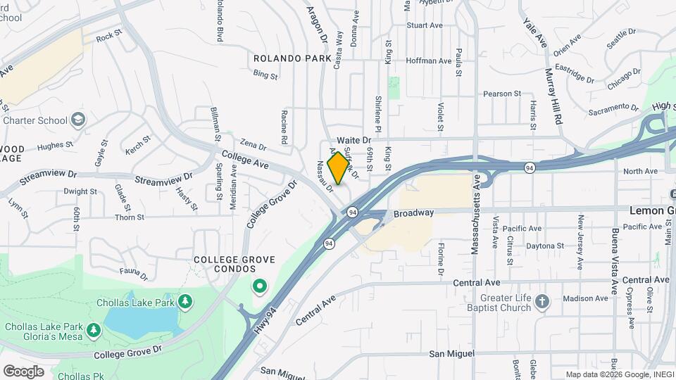 3635 Nassau Dr Mapa y Detalles de la Ubicación