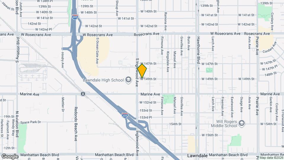 4732 W 149th St Map and Location Details