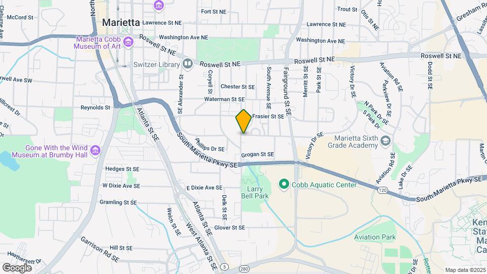 456 SE Haley St Map and Location Details