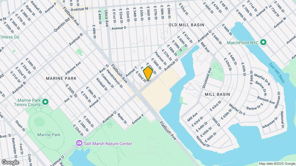 2083 E 53rd Pl Mapa y Detalles de la Ubicación