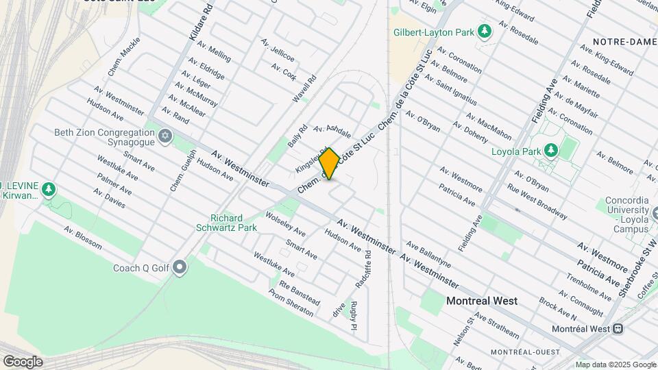 5463 Cranbrooke Av Map and Location Details