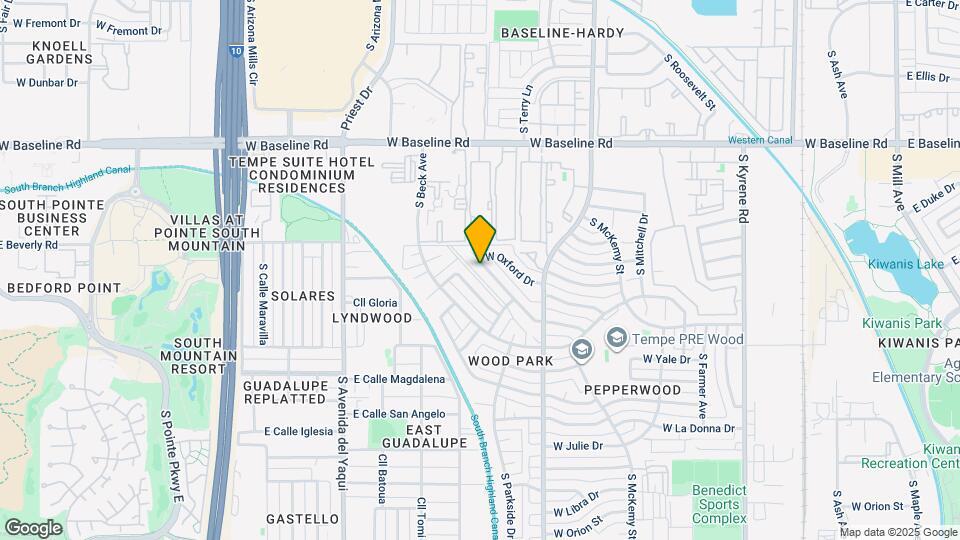 1145 W Tulane Dr, Unit Private Room Map and Location Details