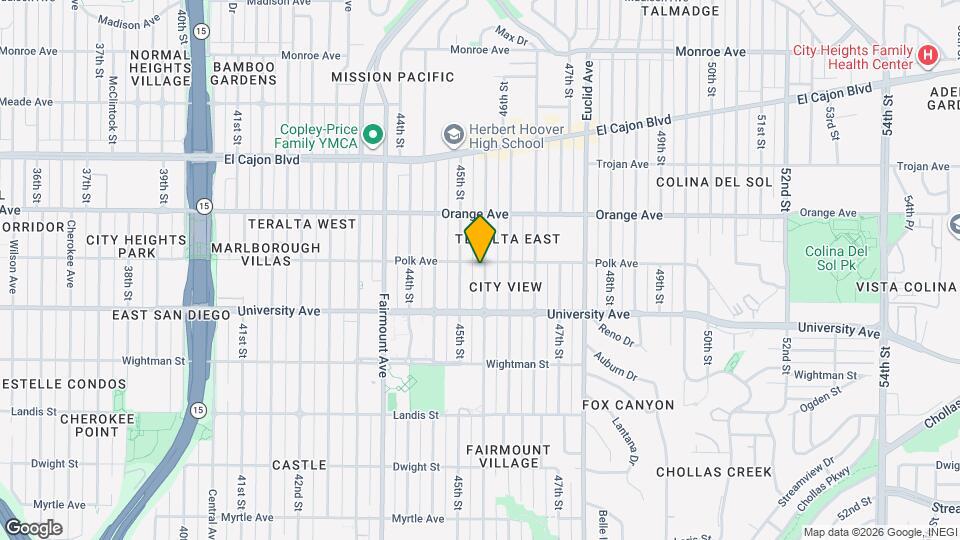 4082-4084 Chamoune Ave Map and Location Details