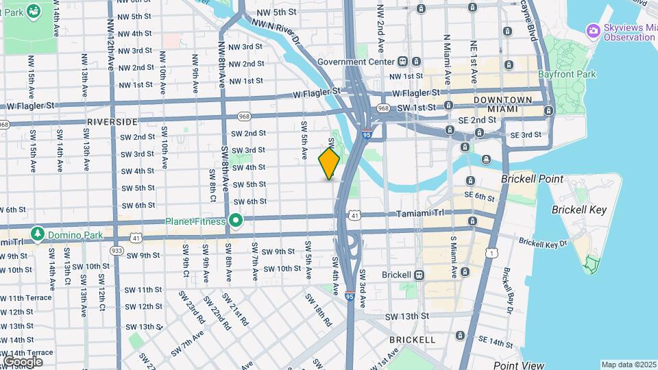 500 SW 4th Ave Map and Location Details