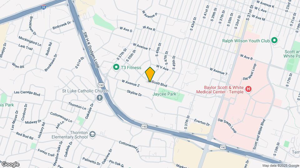 2413 Scott Blvd Map and Location Details