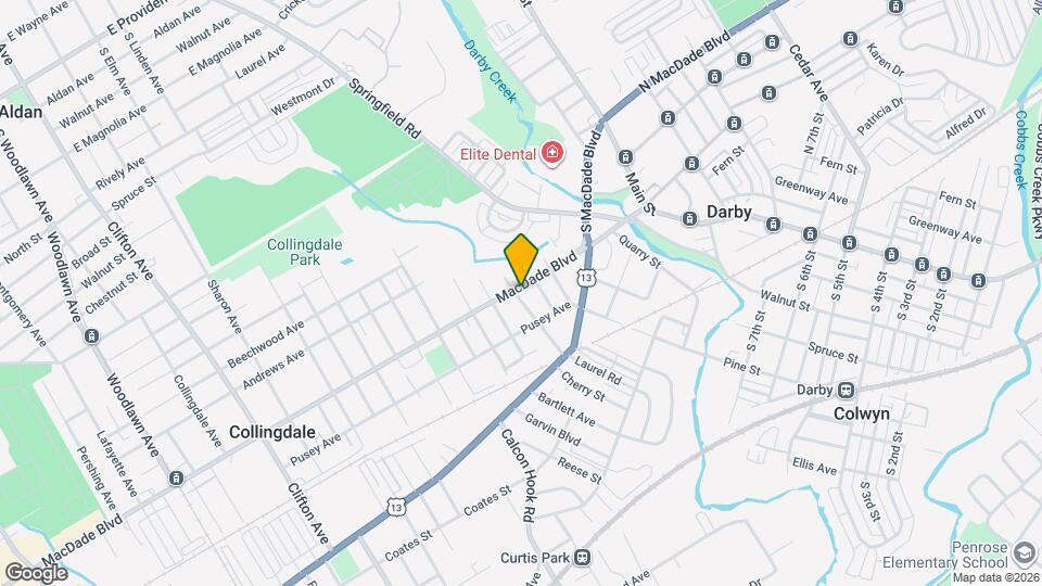 134 MacDade Blvd Map and Location Details