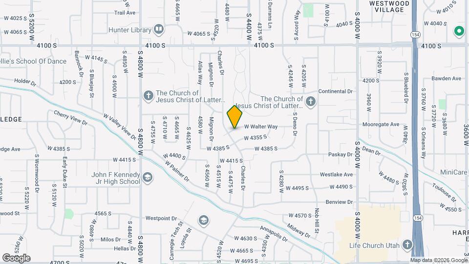 4457 W Walter Way Map and Location Details