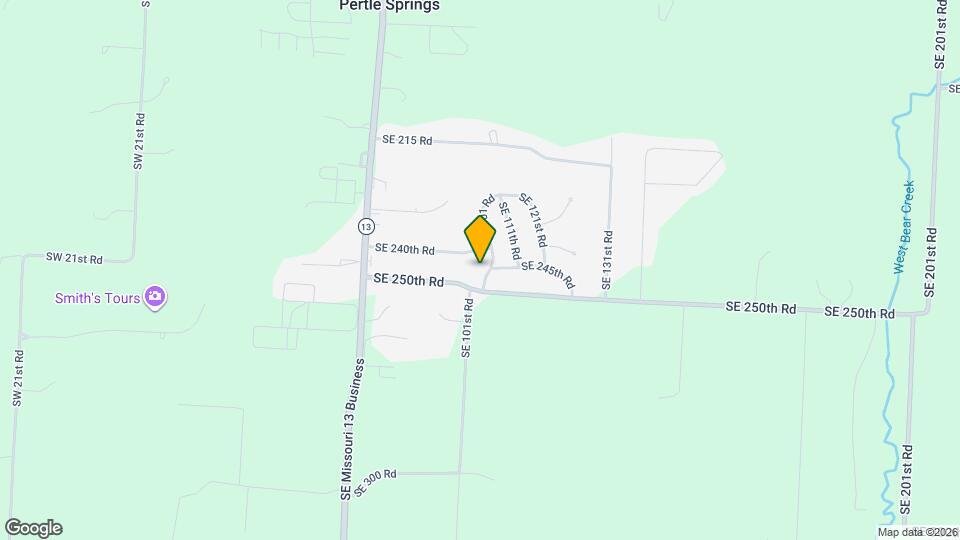 246 SE 101st Rd Map and Location Details