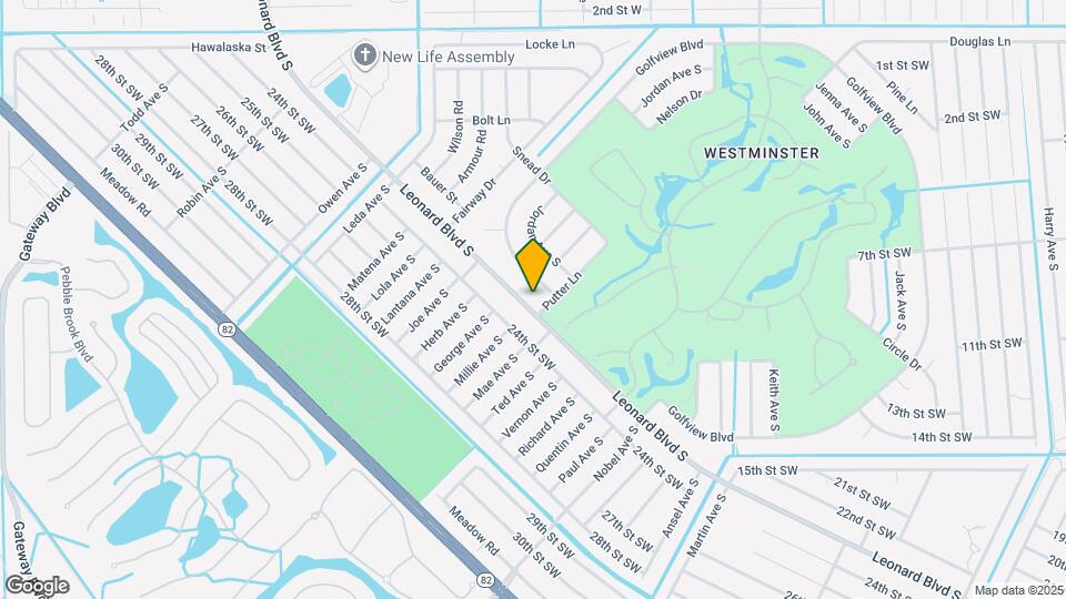 4916 Leonard Blvd S Map and Location Details