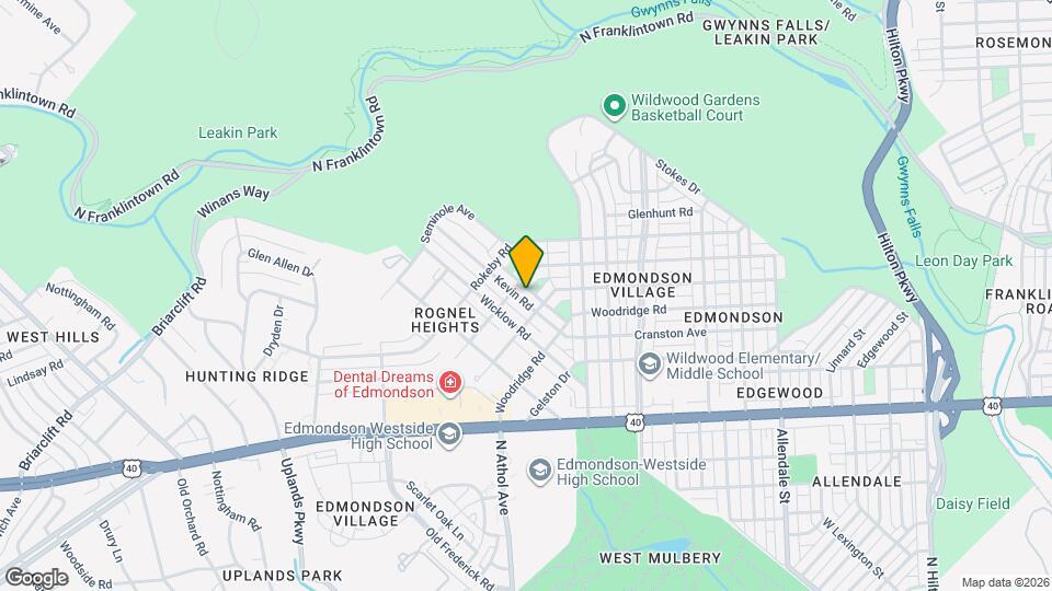 917 Kevin Rd Map and Location Details