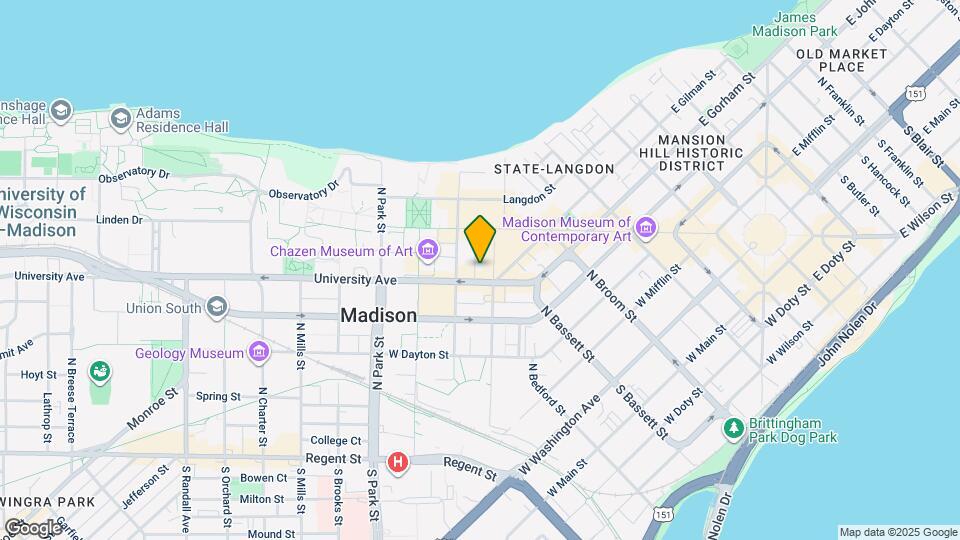 411 Hawthorne Ct Map and Location Details