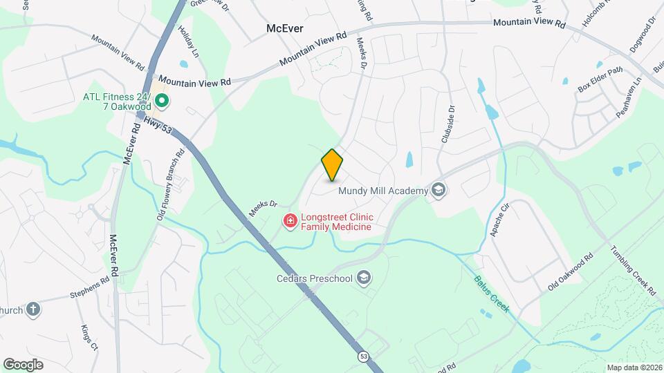 4930 Whisper Creek Ct Mapa y Detalles de la Ubicación