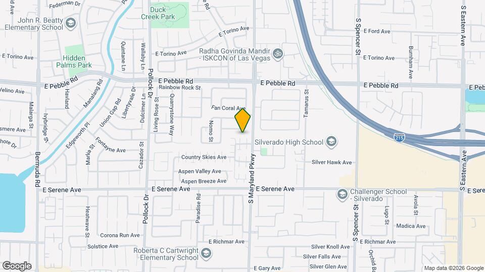 1158 Stormy Valley Rd Map and Location Details