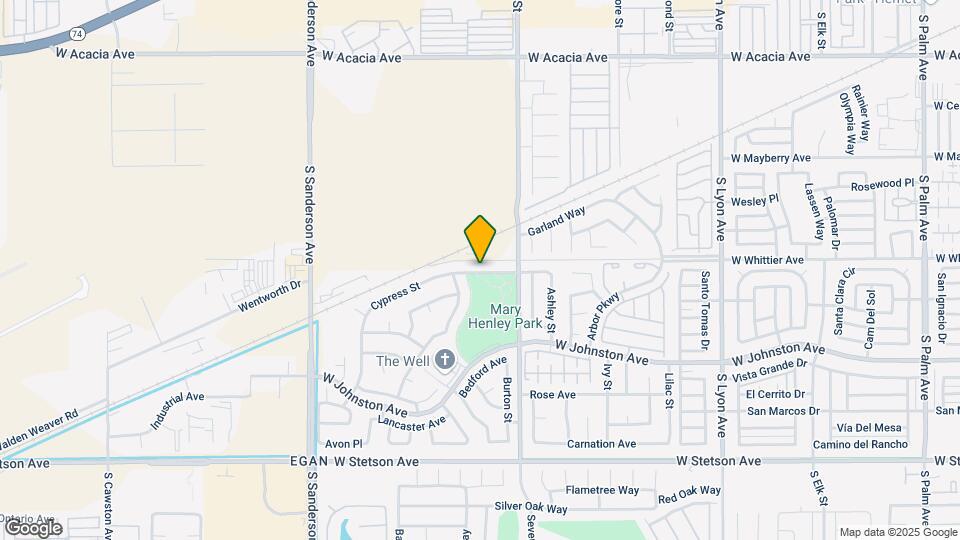 2622 Cypress St Map and Location Details