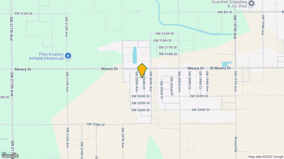 32152 SW 204th Ct Mapa y Detalles de la Ubicación