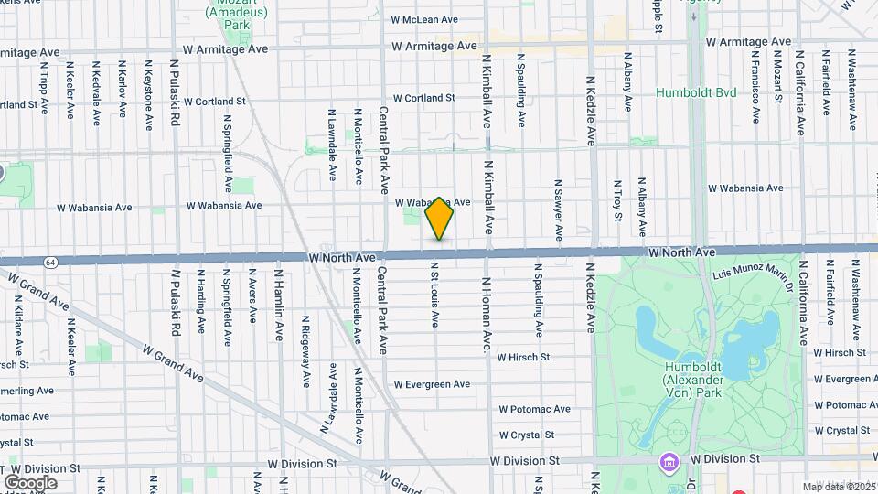 3462 W North Ave Mapa y Detalles de la Ubicación
