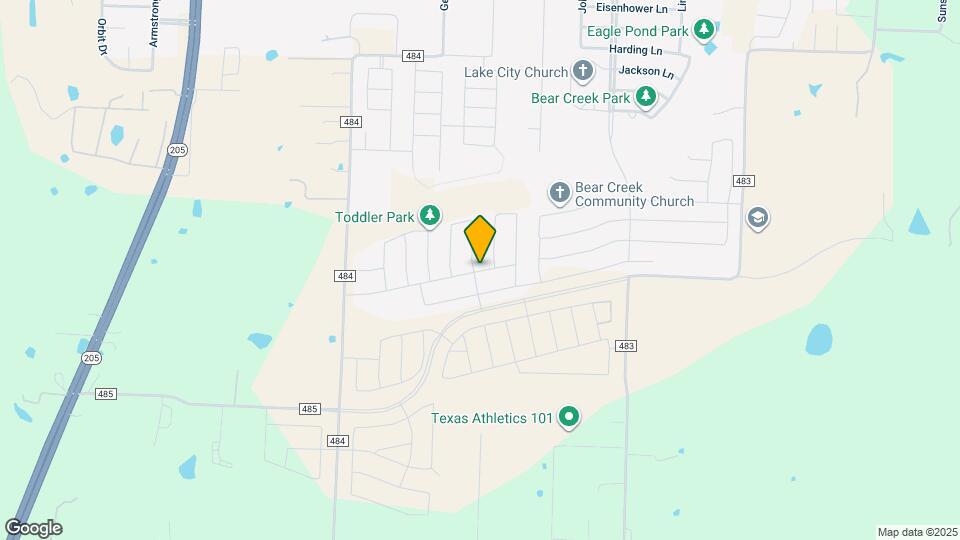 484 Crestridge Dr Map and Location Details