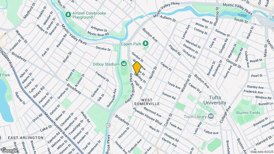 44 Sterling St, Unit #1 Mapa y Detalles de la Ubicación