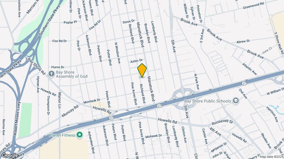 1337 Richland Blvd Map and Location Details