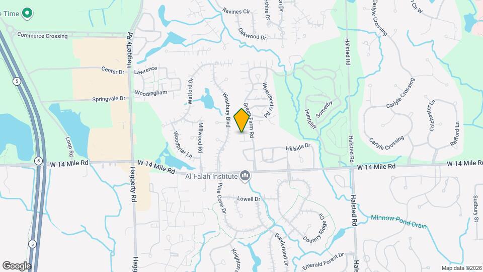 7416 Azalea Ct Map and Location Details