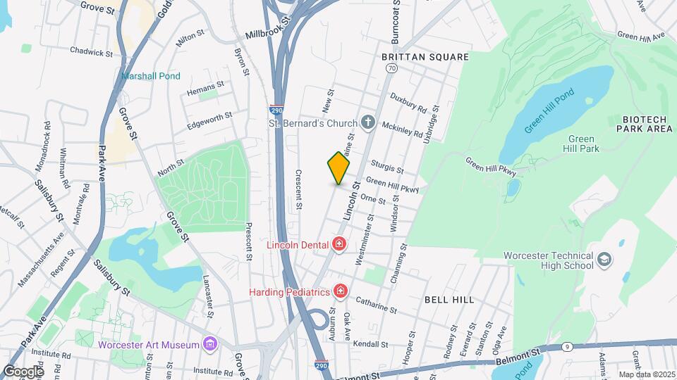 2 Orne St Map and Location Details