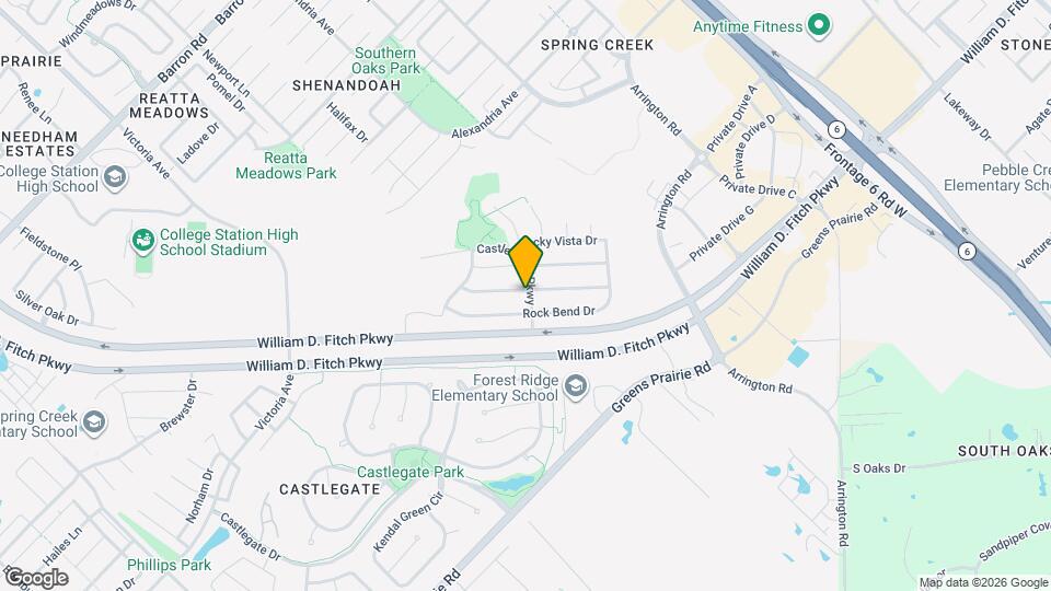 4248 Rocky Rhodes Dr Map and Location Details