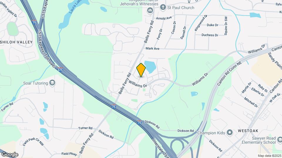405 Oak Harbor Ct Map and Location Details