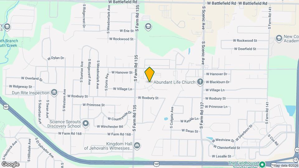 2991 W Village Ln Map and Location Details