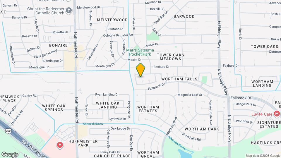 11115 Lilac Manor Ct Map and Location Details