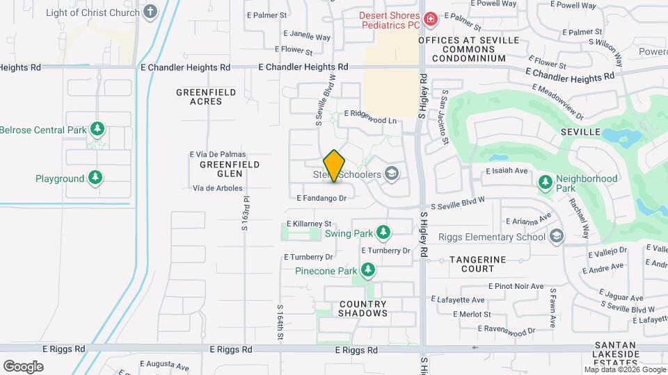 2949 E Isaiah Ave Mapa y Detalles de la Ubicación