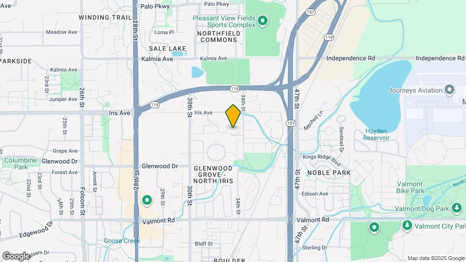 3333 Hickok Pl Map and Location Details