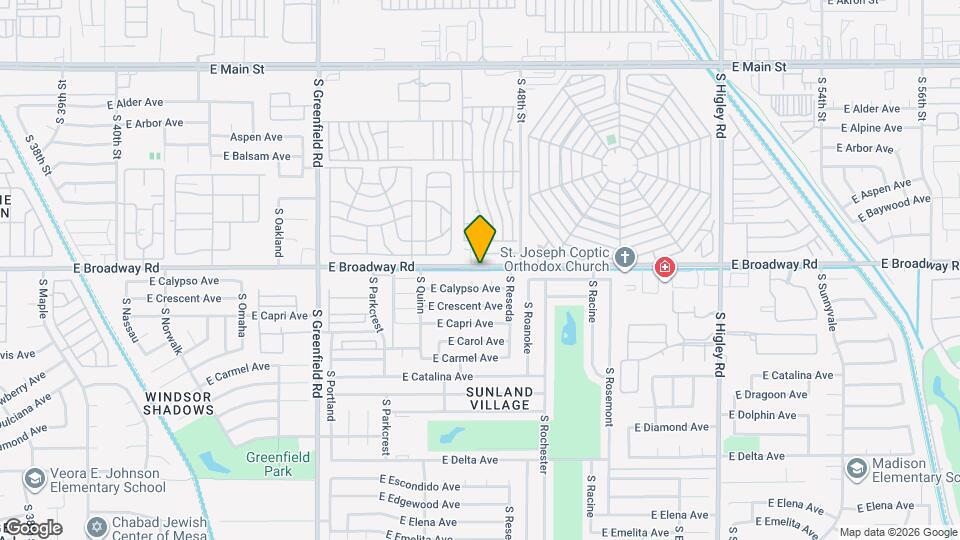 Sunland North Apartments Map and Location Details