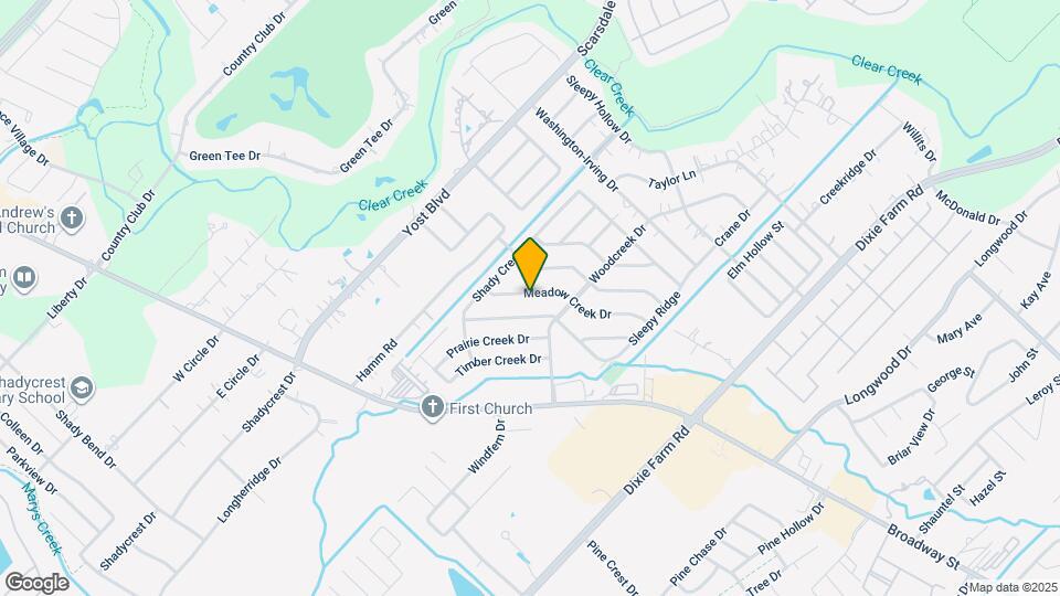 1914 Meadow Creek Dr Map and Location Details