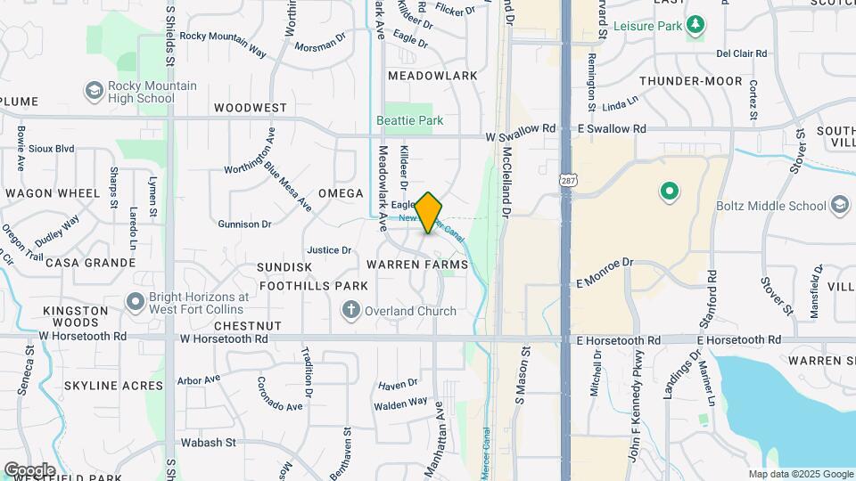 3314 Warren Farm Dr Map and Location Details