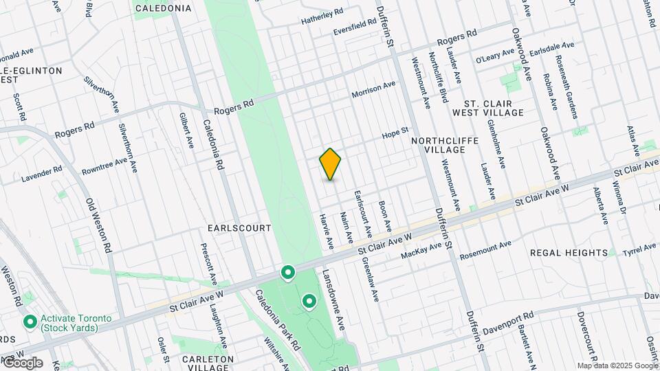 114 Nairn Av Map and Location Details
