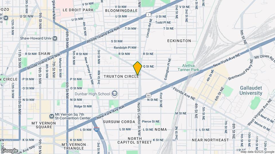 1504 North Capitol St NW Map and Location Details