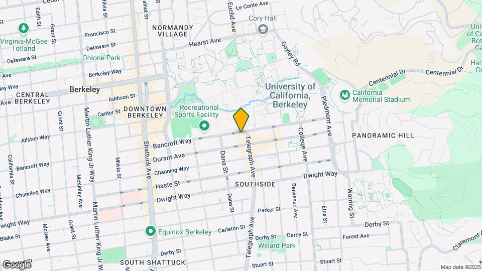 2480 Bancroft Way, Unit 01-02 Mapa y Detalles de la Ubicación
