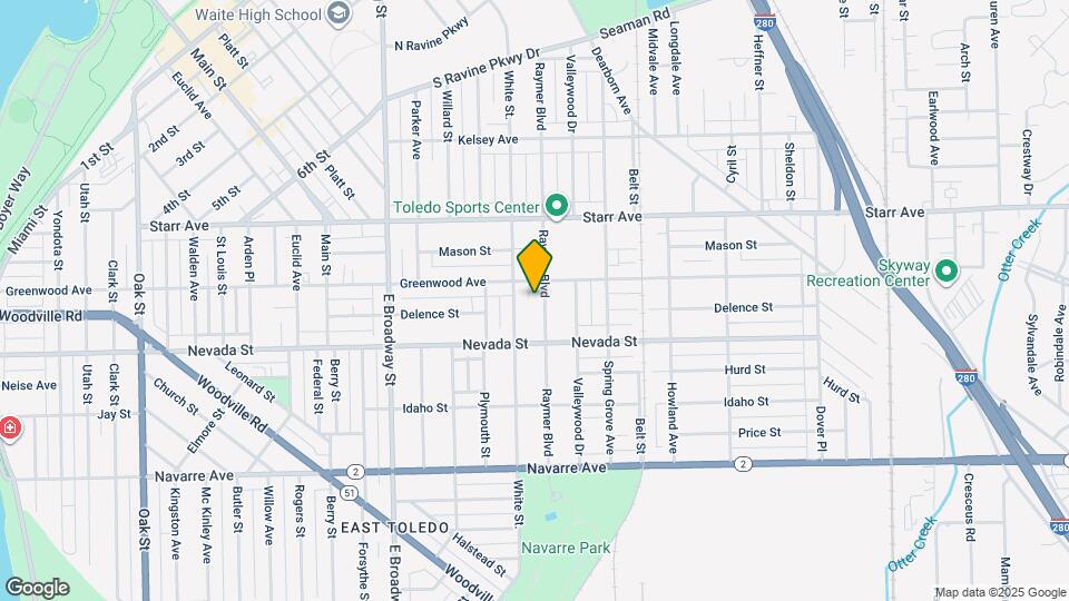 520 Raymer Blvd Map and Location Details