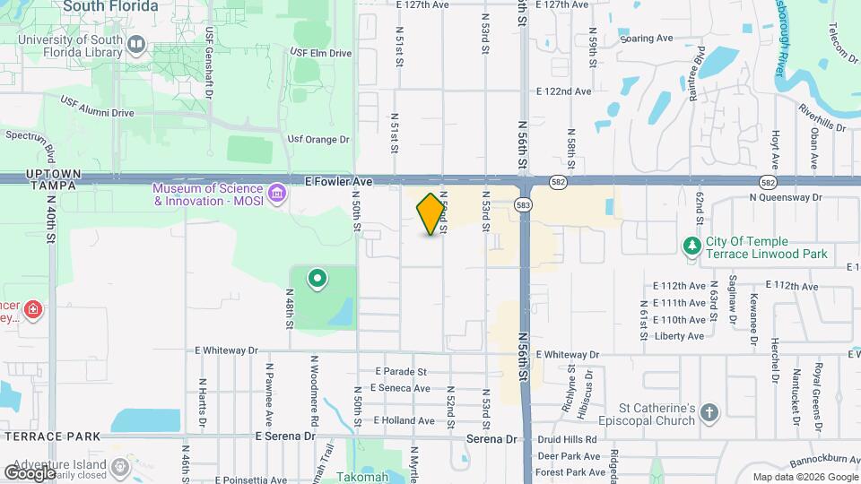 11312 N 52nd St, Unit B17 Map and Location Details