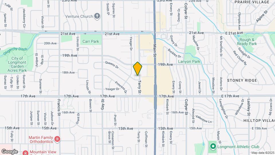 1839 Terry St Map and Location Details