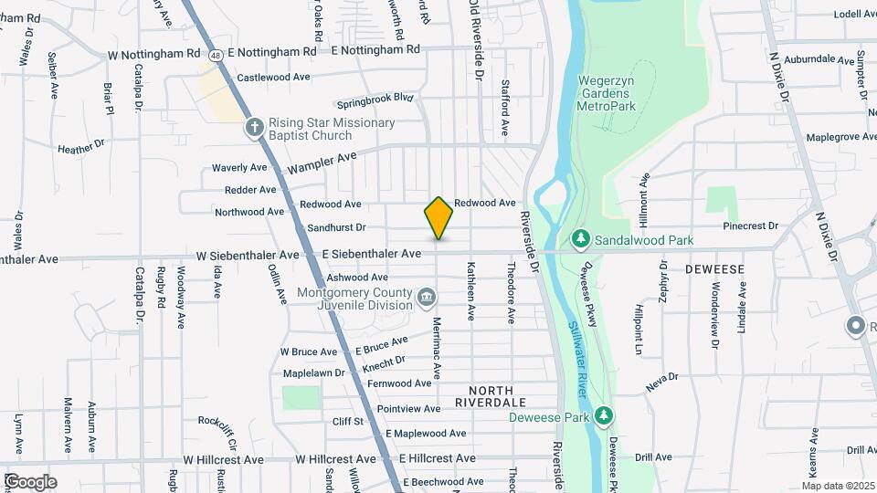 301 E Siebenthaler Ave Map and Location Details