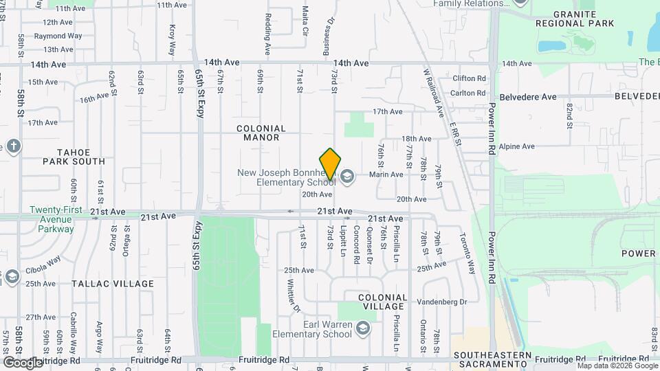 4590-4592 73rd St Map and Location Details